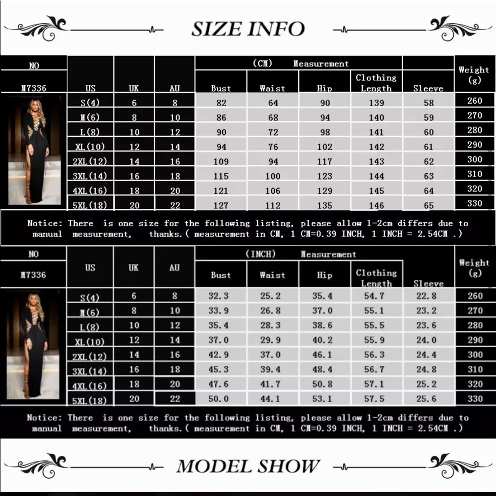 🎉New Black Backless Long Sleeve Sexy 2022 Summer Long Dress - Picture 10 of 15
